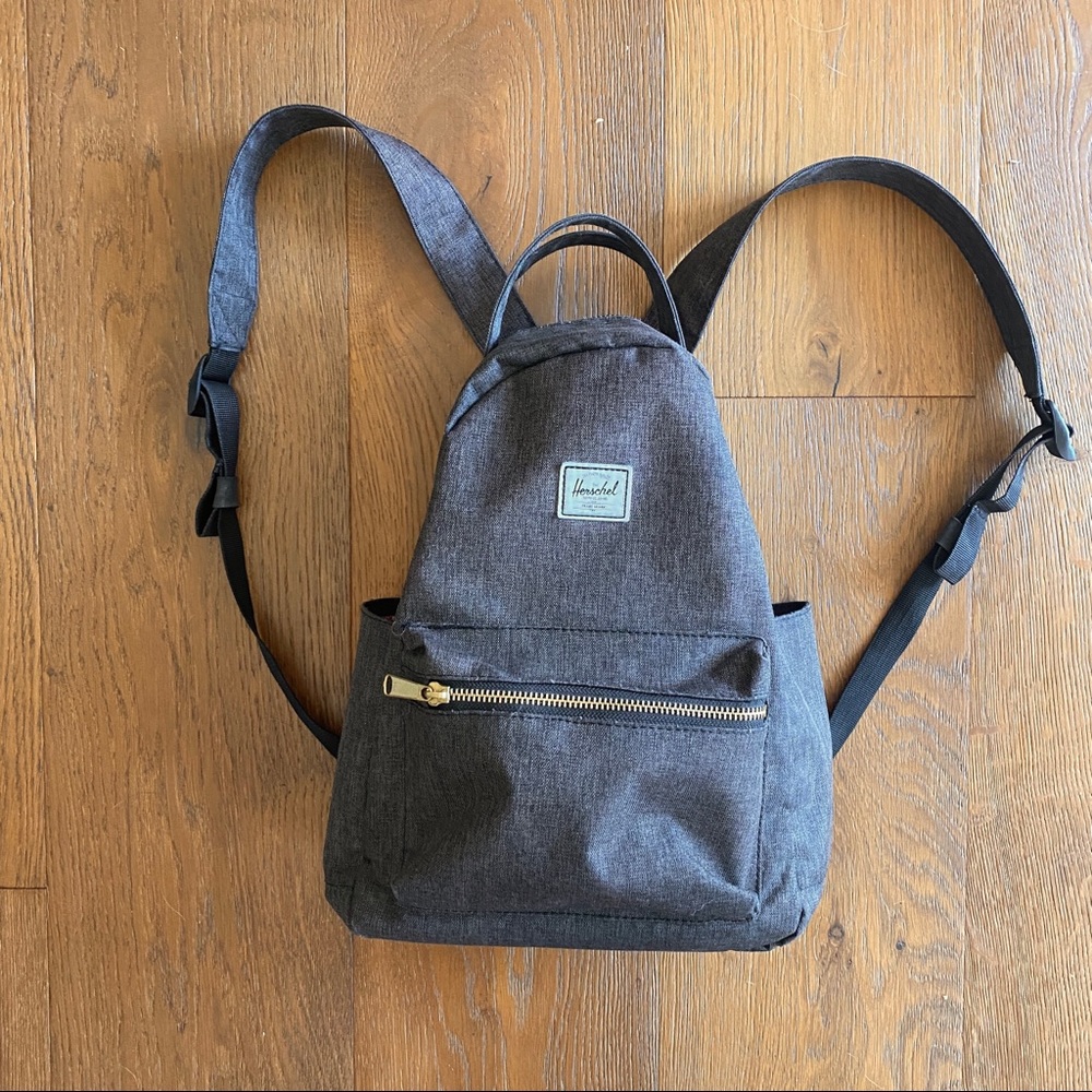 Herschel Nova Backpack Small in Black Crosshatch